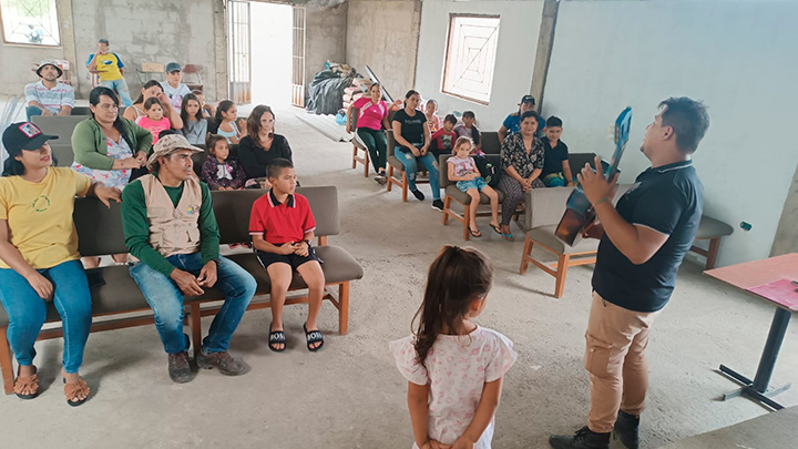 Escuela de Música en Urimaco.